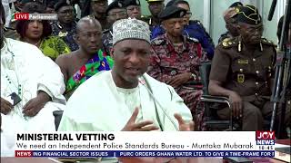 Muntaka outlines his plans to maintain Ghana's position as 2nd most peaceful country in West Africa