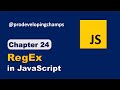 Regular Expressions in JavaScript | Regex | JavaScript full course #24