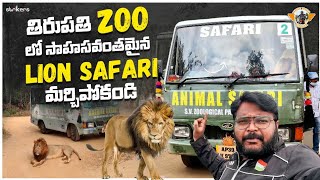 తిరుపతి జూ ఇదో అద్భుతమైన ప్రపంచం || Tirupati Zoo || Sri Venkateswara Zoological Park || Lion Safari