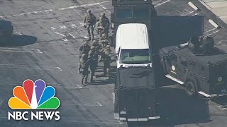 SWAT teams close in on van sought in connection with Monterey Park mass shooting