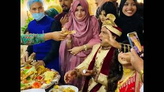 Bangladeshi wedding party,  সব শালিদের নিয়ে দুলাভাই খুব মজাই আছে