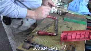 How to Sharpen a Draw Knife