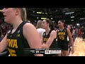 Full final seconds from Iowa's Final Four upset over South Carolina