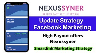 Nexussyner Smartlink Marketing Strategy | Facebook Marketing with Nexussyner | High Payout offers.