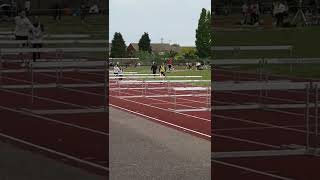 Bronson Hearn Smith 75m hurdles u13 12.4 Thurrock