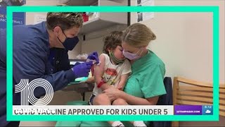 CDC recommends COVID-19 vaccines for children under 5