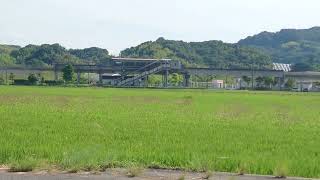 井原鉄道　清音駅⇒川辺宿駅　高梁川橋梁通過