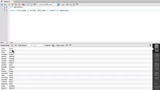 Using Aliases With SQL Select Statements