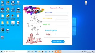 Java Modern GUI Register page design| JAVA NETBEANS DESIGN SIGN UP PAGE| JAVA NETBEANS ADVANCED GUI