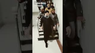 Entry Of Qibla Owais Raza Qadri in Mehfil e Naat Sehwan Sharif 2022