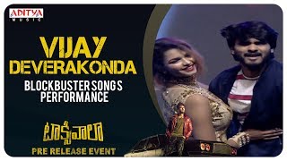 Vijay Devarakonda Blockbuster Songs Performance @ Taxiwaala Pre-Release EVENT Live
