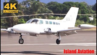 Arrivals / Cessna 402C / Cessna 402B / St. Kitts / Eastern Caribbean