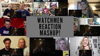 Watchmen Trailer REACTION MASHUP | Comic Con
