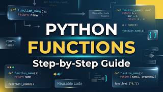 Functions in Python Explained for Beginners | Parameters, Return Values & Real Examples