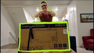 ICECO VL75ProD Portable Dual Zone Fridge Freezer | Unboxing | Featuring ECO Flow Delta