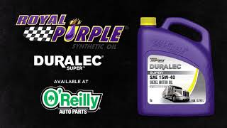 Royal Purple Duralec® Super™ Made for Emission-Controlled Diesel Engines