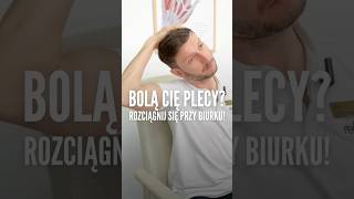 Bolą Cię plecy po dniu przy komputerze? #pracabiurowa #office #homeoffice #bólpleców