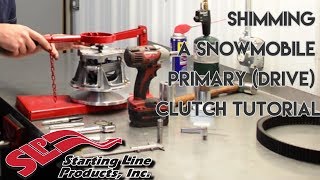 Starting Line Products | Shimming a Snowmobile Primary (Drive) Clutch Tutorial