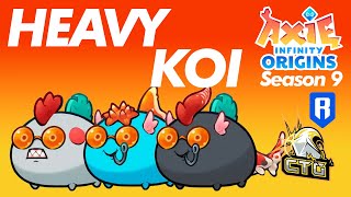 KOI'S HEAVY DAMAGE | SEASON 9 | ORIGINS LEADERBOARD | AXIE INFINITY