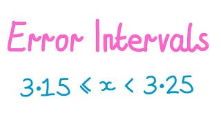 1MM - Error Intervals