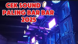 Duduk aja bikin goyang apalagi berdiri !! DJ cek sound super full bass terbaru 2025 DSSLIN