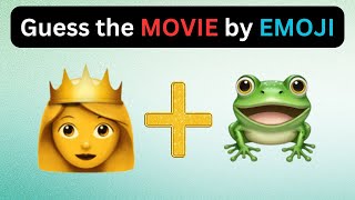 Guess the MOVIE by EMOJI Quiz 🍿✅ | Movies Emoji Puzzles 2024