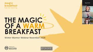 The magic of a warm breakfast!