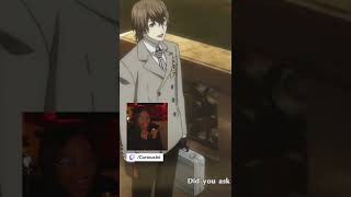 The only and acceptable reaction to seeing Akechi… #persona5royal #freeproduct #atlus