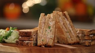 Tuna Sandwich | Not So Junky - by Chef Siddharth | Sanjeev Kapoor Khazana