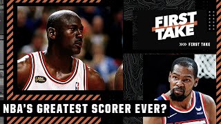 Michael Jordan or Kevin Durant: Stephen A. & Perk debate the NBA's greatest scorer ever | First Take