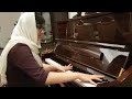 my student dorsa playing letter to my mother on piano