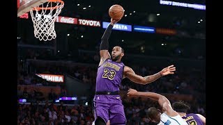 Still Getting Up In Year 16 | LeBron James BEST Dunks From 2018-19 Season