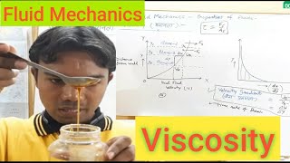 lec-13 Viscosity (श्यानता) \u0026 Velocity Gradient (वेग प्रवणता)