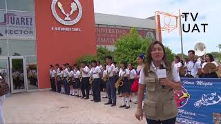 TVUAT | NOTICIAS: El Ing. José Andrés Suárez en su visita a la Facultad de Medicina Matamoros