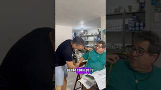 Tirando as medidas de Paulo André! Kkkkkkk