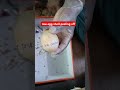 raw egg shell peeling off😯😯😮