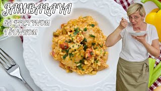 JAMBALAYA sa piletinom i šunkom • ReciPeci Sandre Gašparić