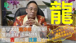 【龍】壬寅虎年生肖運程特輯2022 - 戴添祥大師 | BChannel 斜棟資訊平台