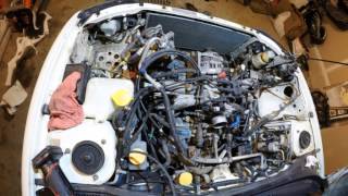 Ej25 Engine Pull Timelapse
