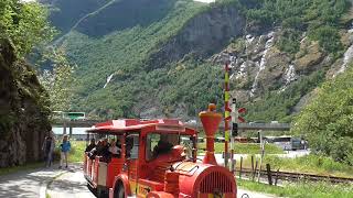 Planovergang Flåm/ Järnvägsövergång/ Spoorwegovergang / Level Crossing/ Passage a Niveau/ BÜ