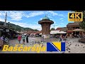 Sarajevo Old Town - Walking Tour | Bosnia and Herzegovina 2024 [4K]