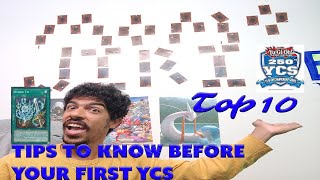 Top 10 Tips for your First Yugioh YCS (YCS LA)