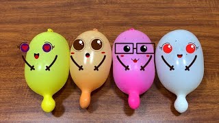 Making Slime With Funny Balloons Cute || #Doodles || RELAXING SATISFYING #SLIME || #BoomSlime