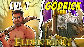 Beating Elden Ring at Level 1 | Godrick the Grafted