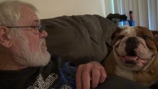 Grandpa and Bella