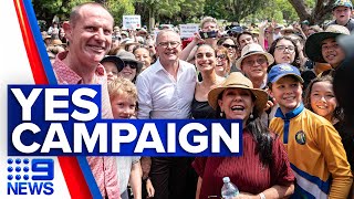 Albanese kicks off 'Yes' campaign for Voice | 9 News Australia