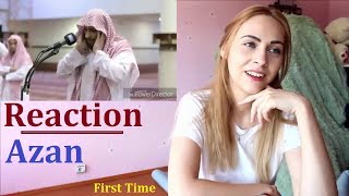 Christian Girl - First Time Reacts To | Muslim Azan | Russian Girl Reaction Azan
