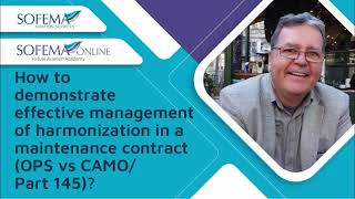 How to demonstrate effective management of harmonization in a maintenance contract?
