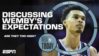 Are Victor Wembanyama’s expectations for this season TOO HIGH? | NBA Today