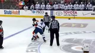 Maxime Talbot vs Vincent Lecavalier fight